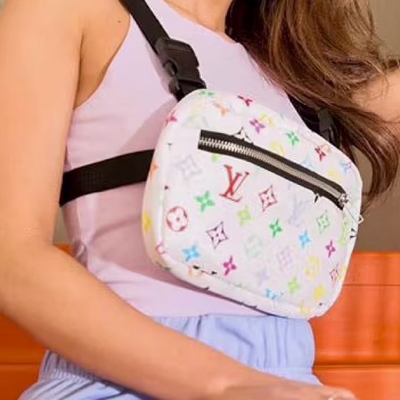 Frankie Collective Reworked Louis Vuitton Chest Rig - Picture 1 of 5